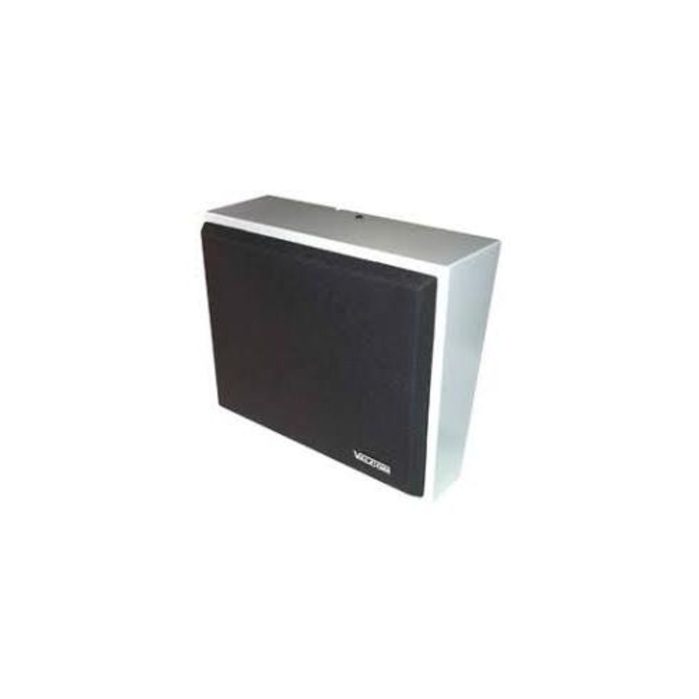 Valcom VIP-430A-IC Informacast Metal Wall Speaker Talkback Gray Black Grille Image 1