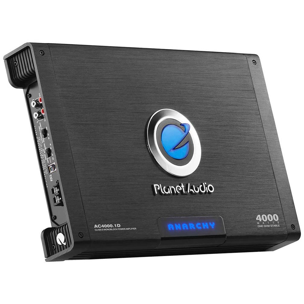 Planet Audio Ac4000.1D Class D Monoblock Amplifier 4000W Anarchy Series