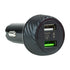 Audiopipe AIQ-DUCIG-QC3 Dual USB Car Charger 2.4A QC3.0 Image 1