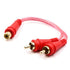 Nippon AMPGYF2M RCA Splitter Audiopipe 1F-2M Installer Series - Clear Image 1