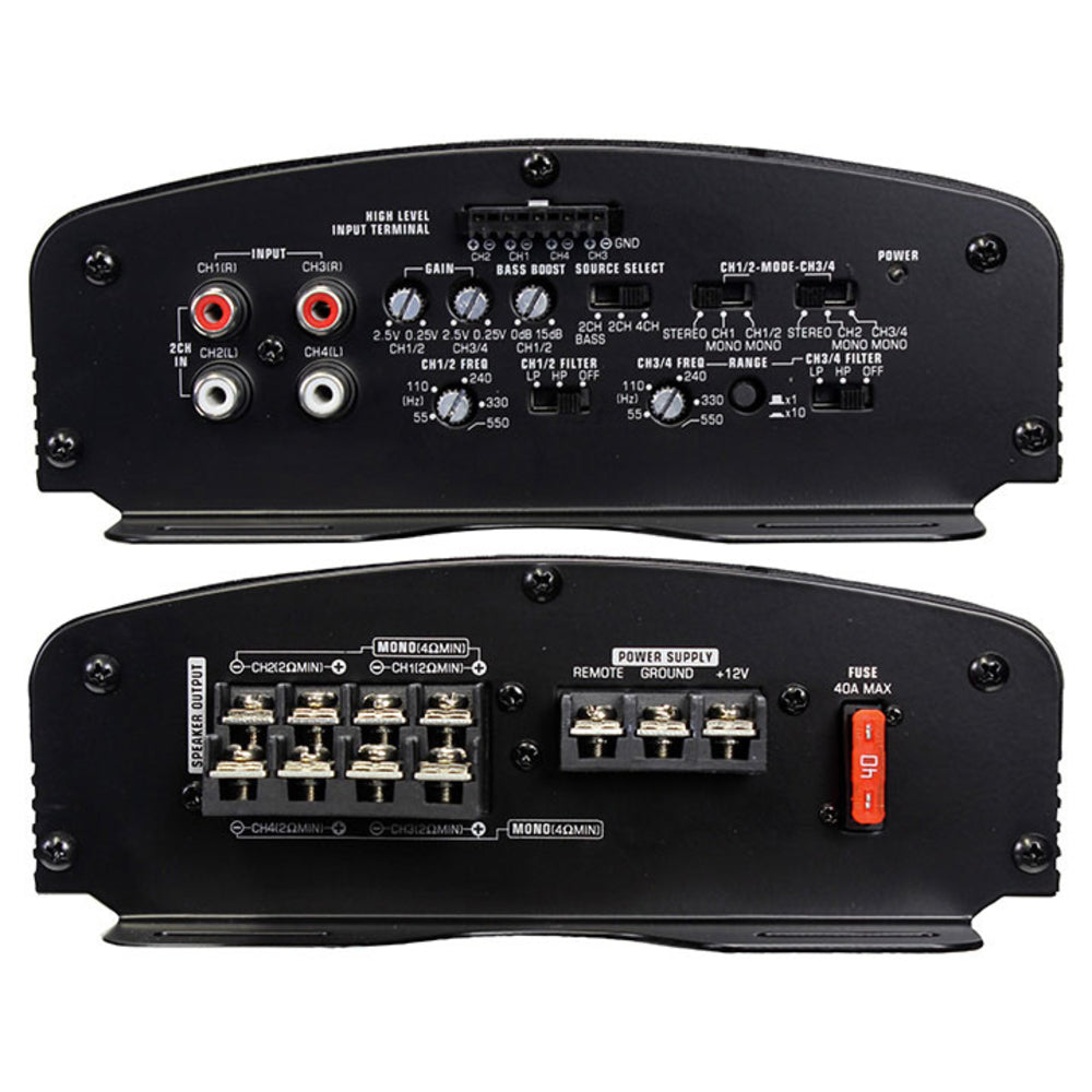 Audiopipe Apcle-1004 Amplifier 1000 Watt 4 Channel Image 1