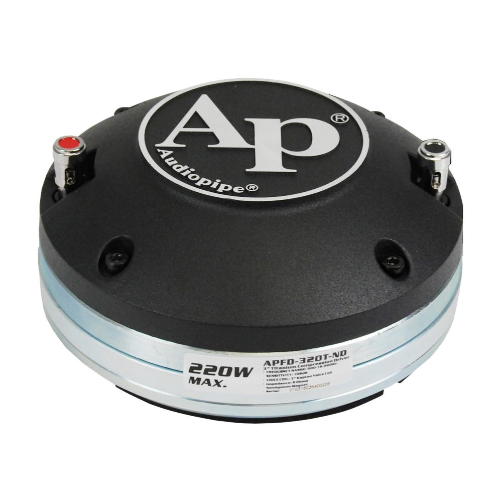 Audiopipe APFD-320T-ND 3" Titanium Diaphragm Compression Driver Neodymium Image 1