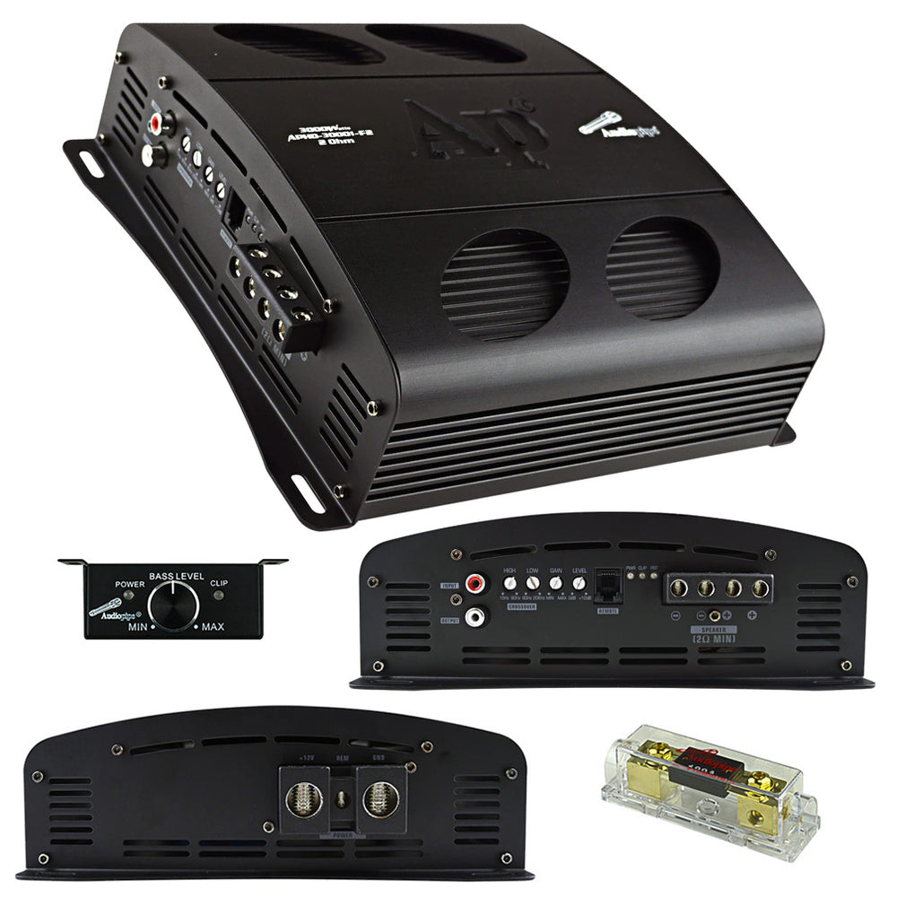 Audiopipe APHD-30001-F2 Amplifier 3000 Watts Mono Class D Full Bridge Image 1