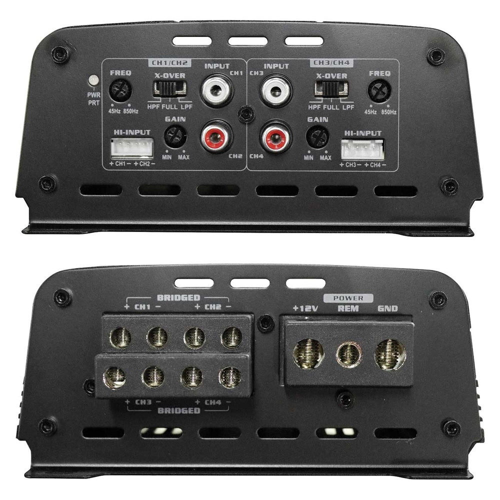 Audiopipemap Apmox-4130 Audiopipe 4 Channel Motorcycle Amplifier 660W Rms