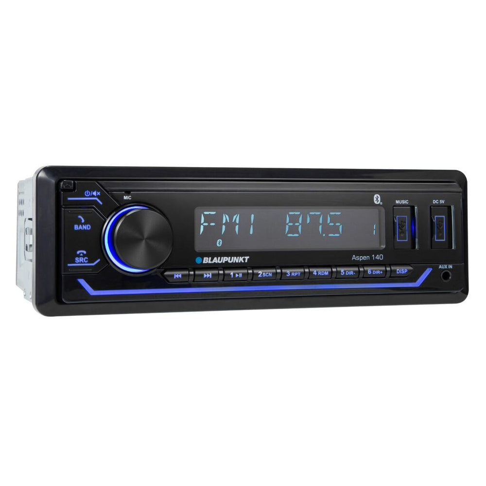 Blaupunkt Aspen 140 Mechless AM/FM Receiver with Bluetooth & USB