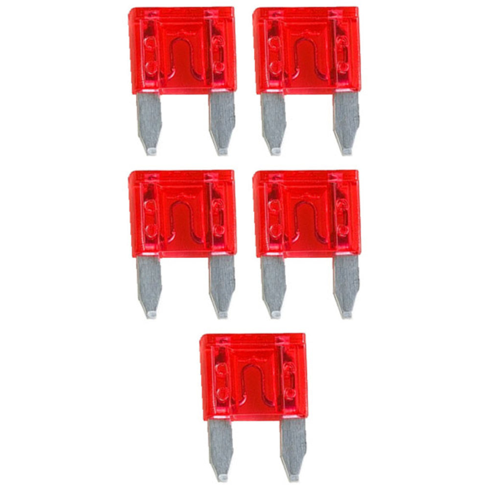 Nippon AST10A Audiopipe AST Fuse 10Amp Mini Blade 25 Pack Blister Image 1