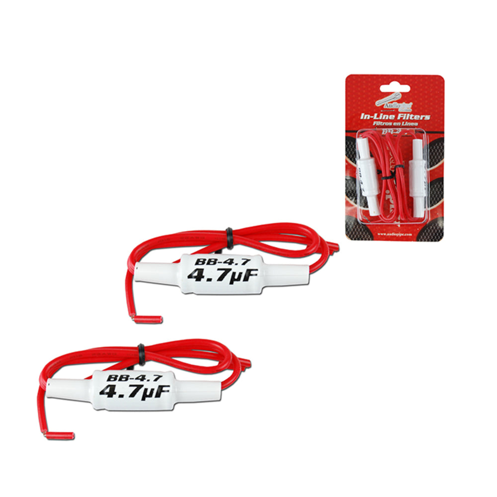 Nippon BB4.7 Bass Blocker Pair - Audio Frequency Filter Image 1