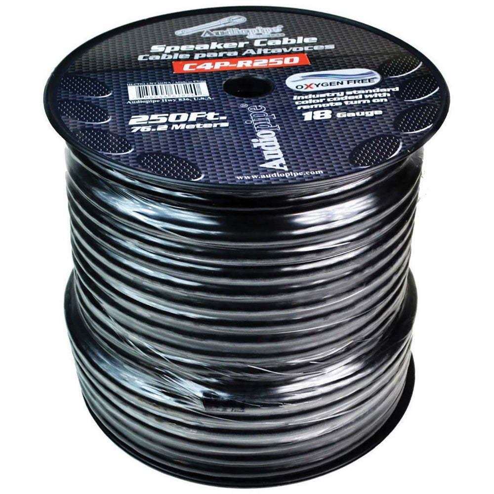 Audiopipe C4P-R250 Speed Cable 250ft 18 Gauge Image 1