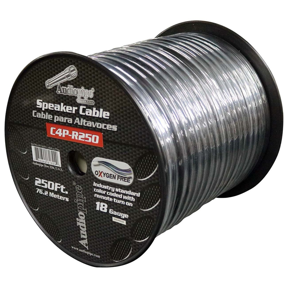 Audiopipe C4P-R250 Speed Cable 250ft 18 Gauge