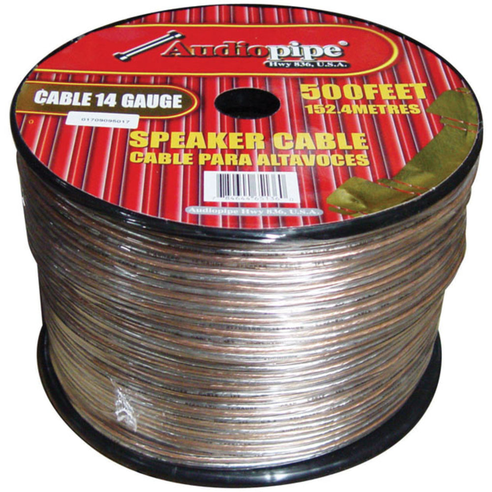 Nippon Cable CBP14500 SP Wire 14Ga 500' Clear Audiopipe