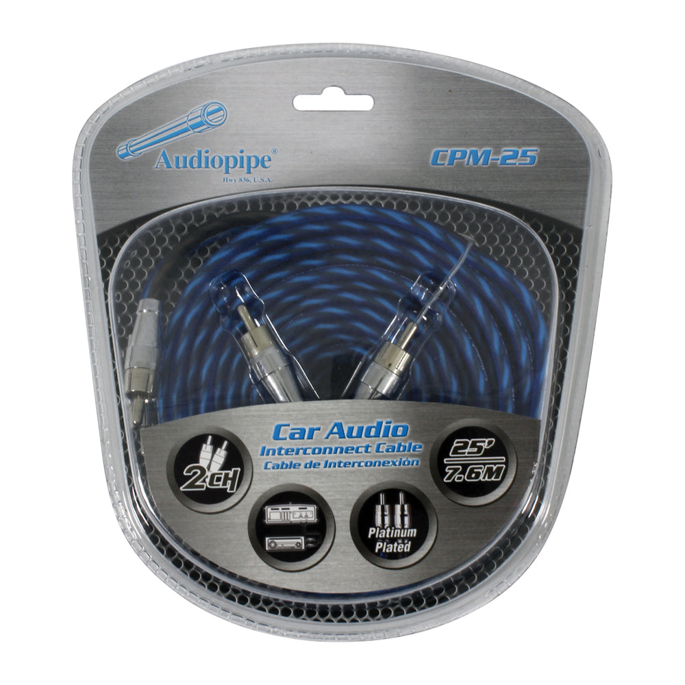 Audiopipe CPM-25 Interconnect Cable 25ft Image 1