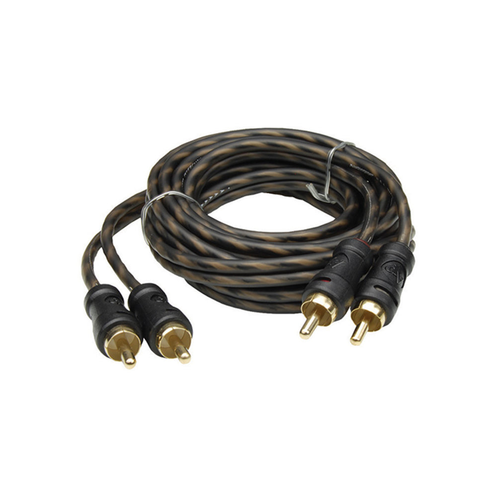 Audiopipe Cp-P3 3ft Interconnect Cable 24kt Gold Plated Image 1