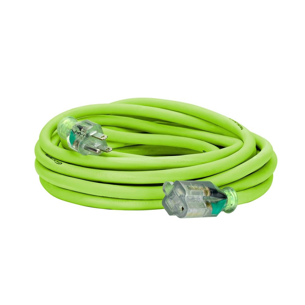 Flexzilla FZ512825 25ft Pro Extension Cord 12/3 AWG SJTW Outdoor Image 1