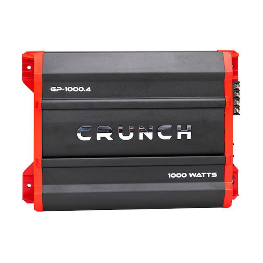 Crunch GP-1000.4 Ground Pounder 4 x 125 @ 2 Ohms 250 2 500 Watts Bridged Car Amplifier