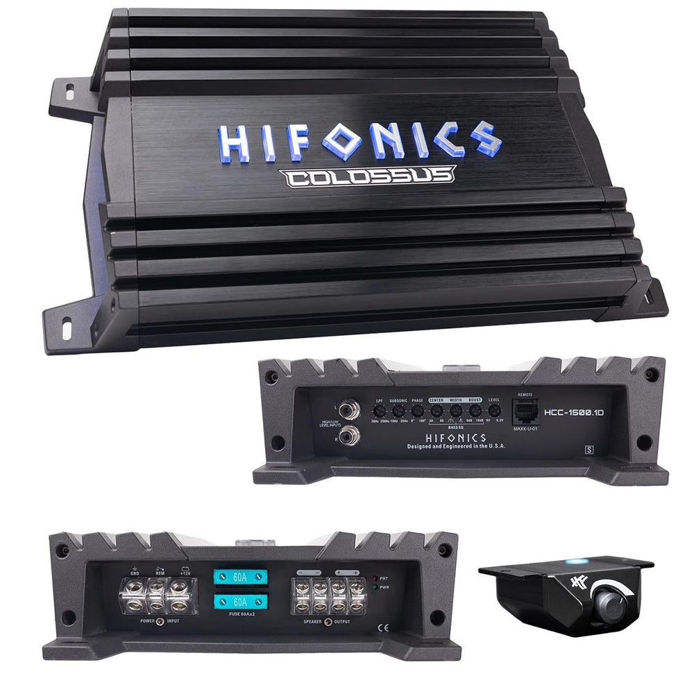 Hifonics HCC1500.1D Monoblock Amplifier 1500W Class D 1 Ohm Image 1