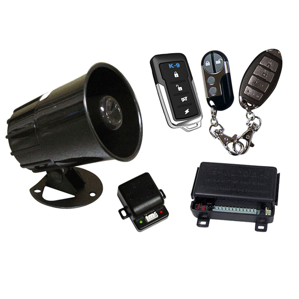 Excalibur Alarms Mundial-6 K-9 Car Alarm Keyless Entry Includes 3 Different Image 1