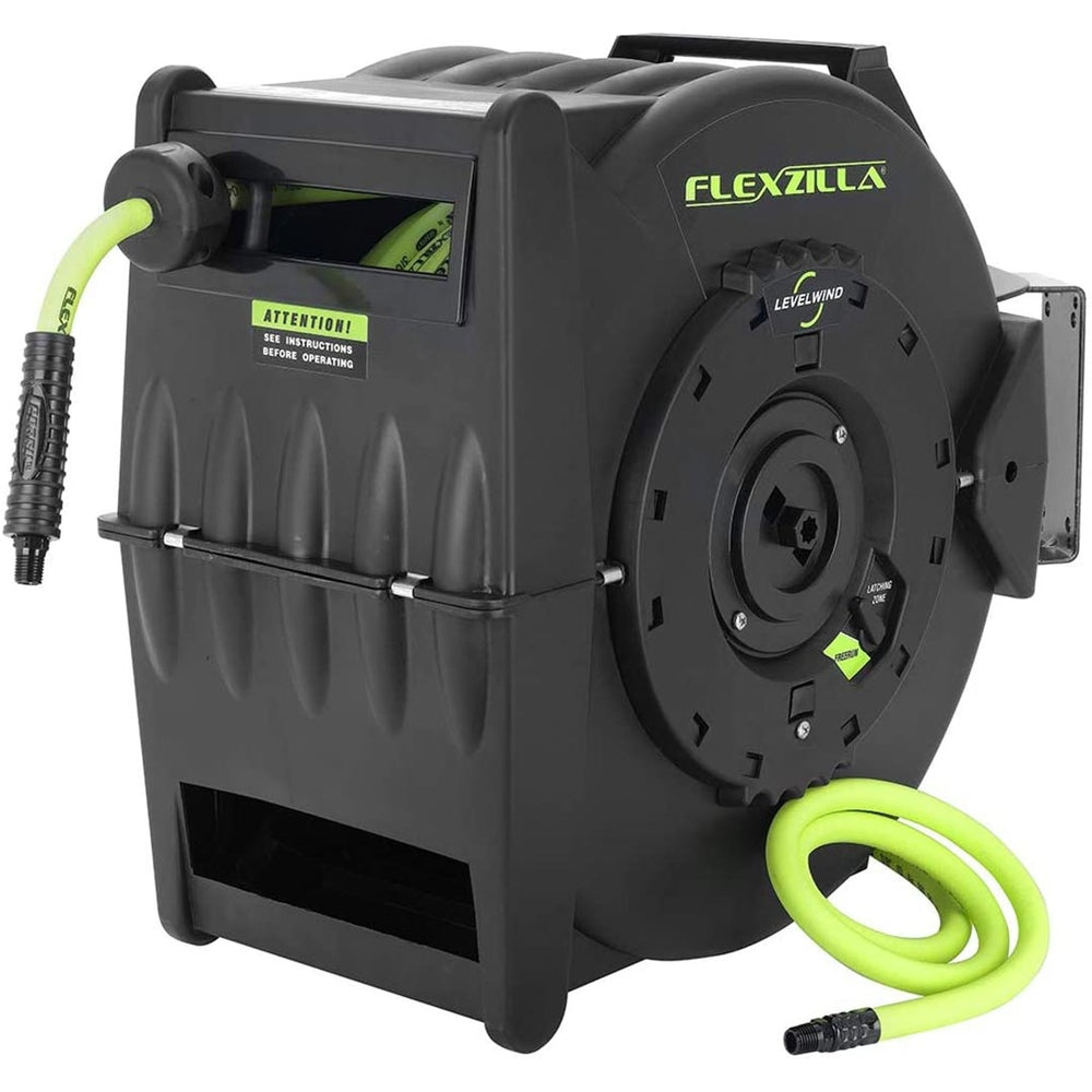 Flexzilla L8305Fz Retractable Air Hose Reel - Levelwind Technology - 3/8" X 50' Image 1