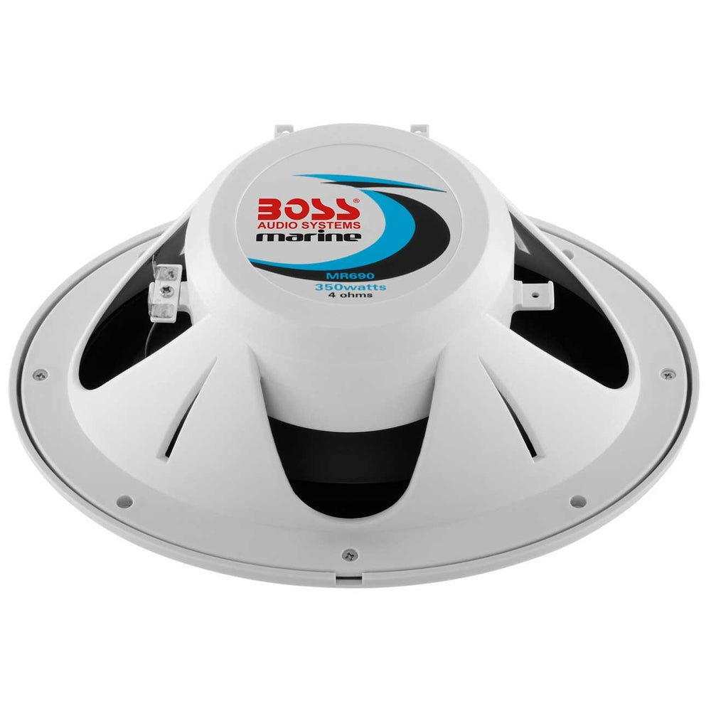 BOSS MR690 Marine Speakers - 6x9 2-Way Full Range Audio System