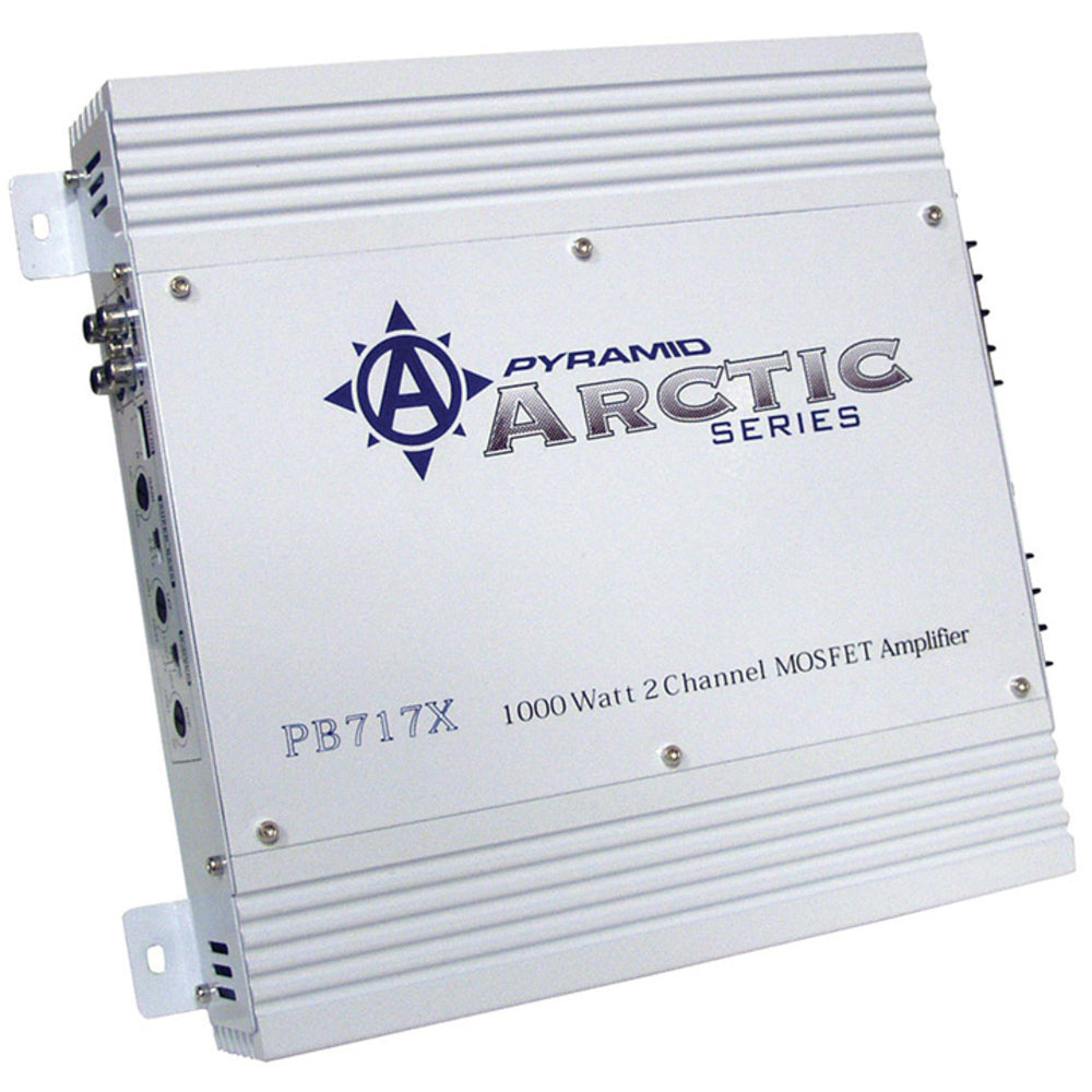 Pyramid Pb717X Amplifier 1000watt 2 Channel; Arctic Series Image 1