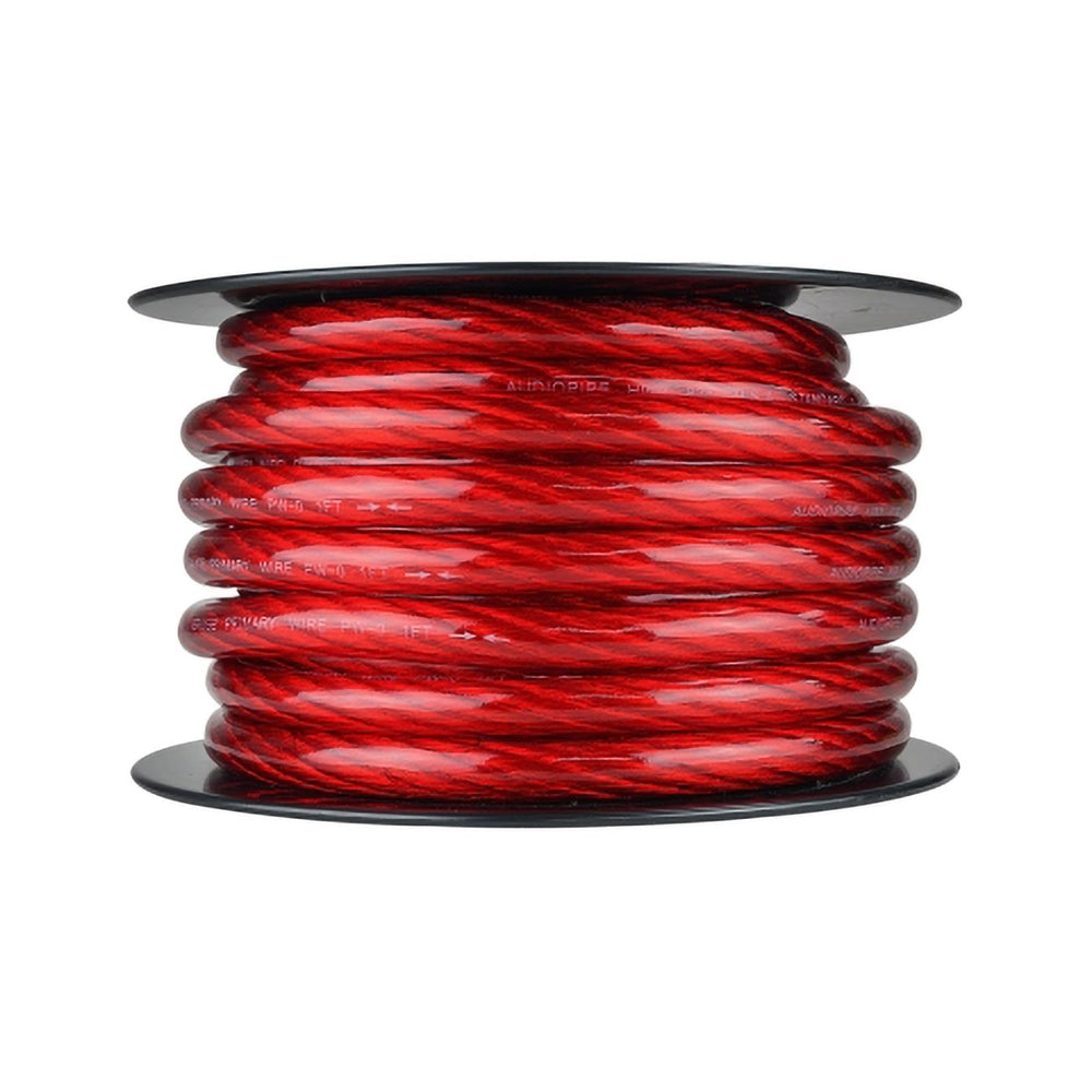 Audiopipe PW-0-50-Red Power Wire 0 Gauge 50ft - Red