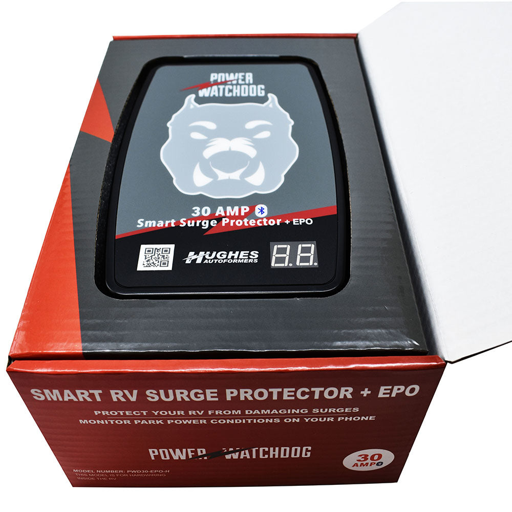 Hughesauto Pwd30-Epo-H Hughes Power Watchdog Bluetooth Hardwired Surge