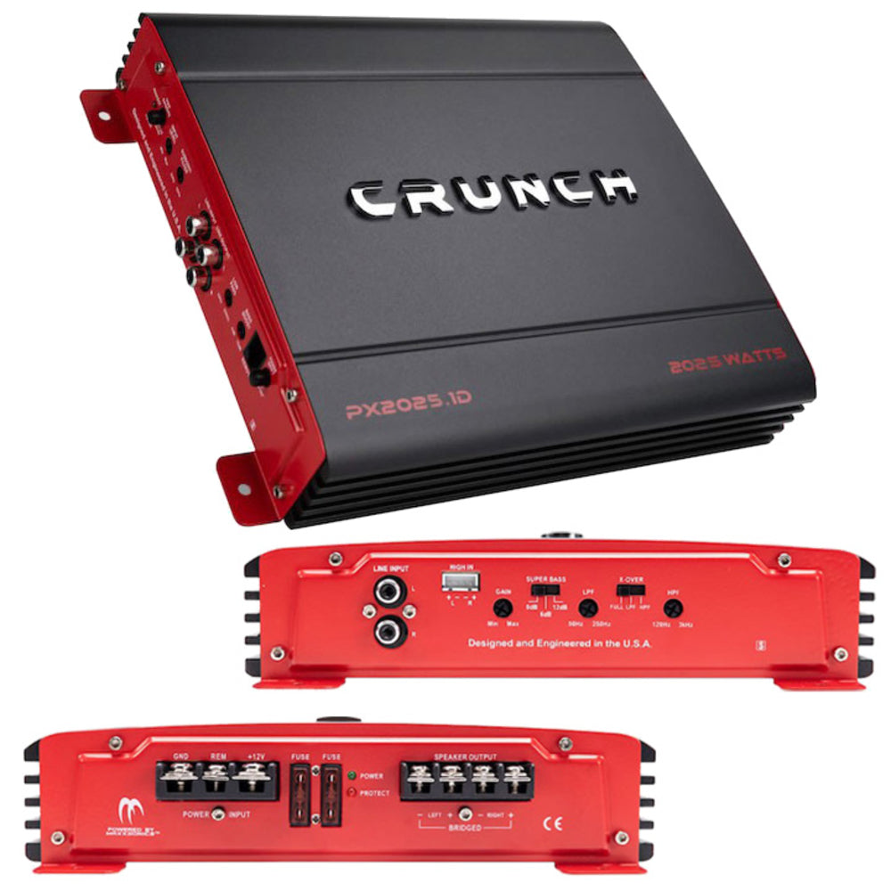 Crunch PX-2025.1D Power X 1 Car Amplifier Image 1