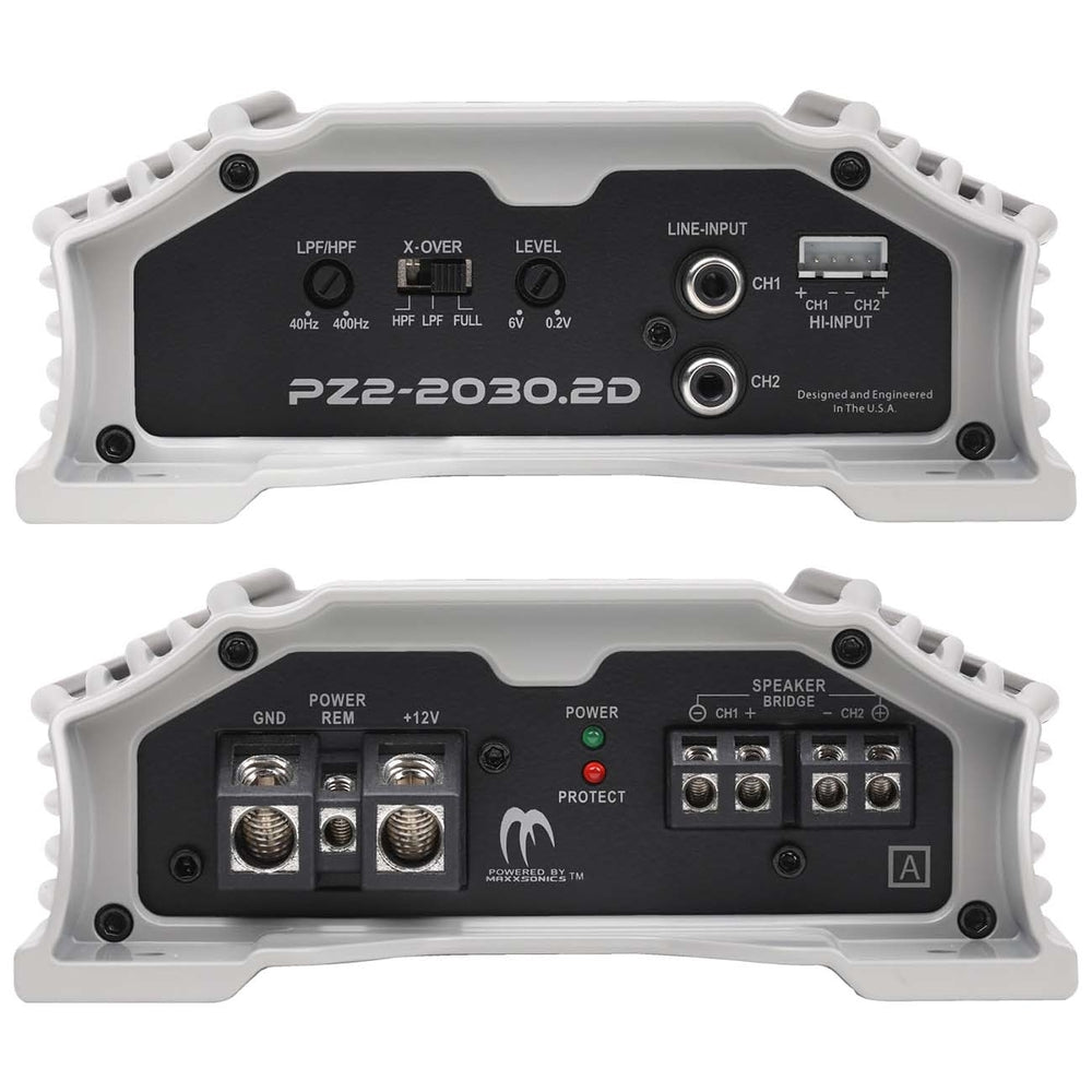 Crunch Pz2-2030.2D 2 Channel Amplifier 2000 Watts