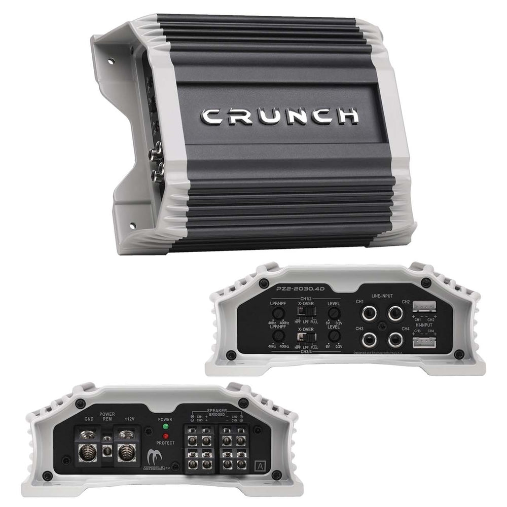 Crunch Pz2-2030.4D 4 Channel Amplifier 2000 Watts Image 1