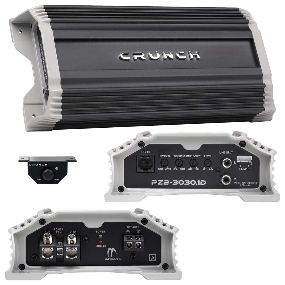 Crunch Pz2-3030.1D Monoblock Amplifier 3000 Watts Image 1