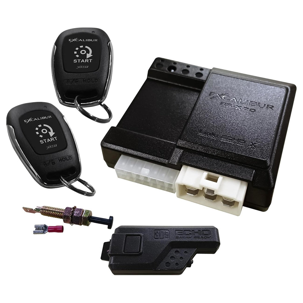 Excalibur Rs-275 1-Button Remote Start/Keyless Entry System 3000 Foot Range Image 1