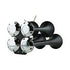 Nippon THSY-1412-YH4T 4-Way Train Horn Kit with Zinc Trumpets