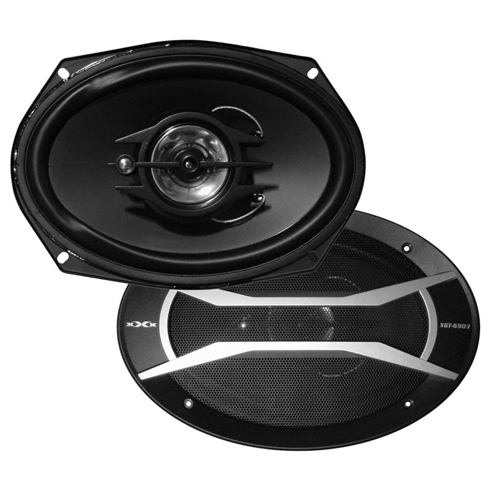 XGT-6903 6x9" 3-Way Speaker by Xxx with 400W Power and Butyl Surround Image 1