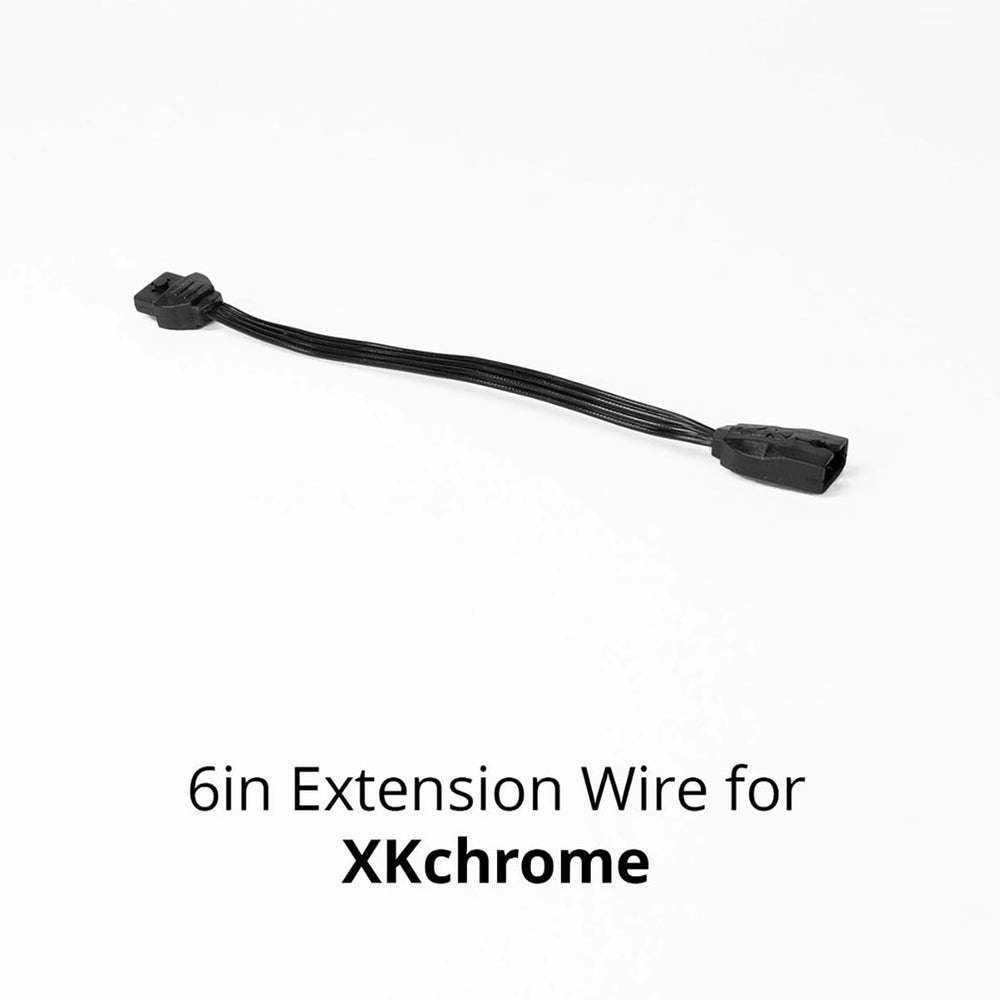 Xkglow Xk4Pwire6 6 Inch 4Pin Extension Wire for XKchrome & 7 Color Series