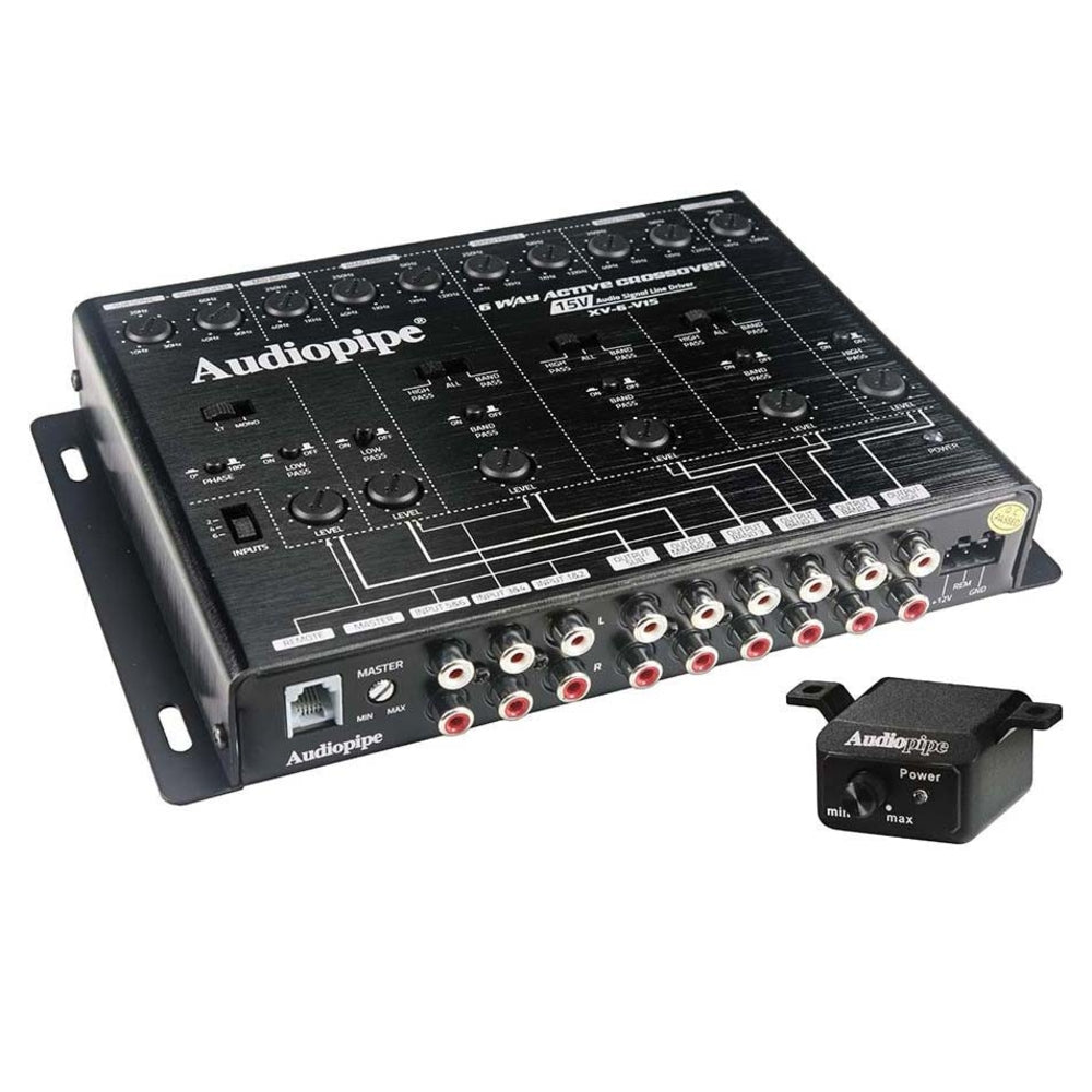 Audiopipemap Xv6V15 Audiopipe 6 Way Crossover 8 Ch. Input 12 Output Image 1