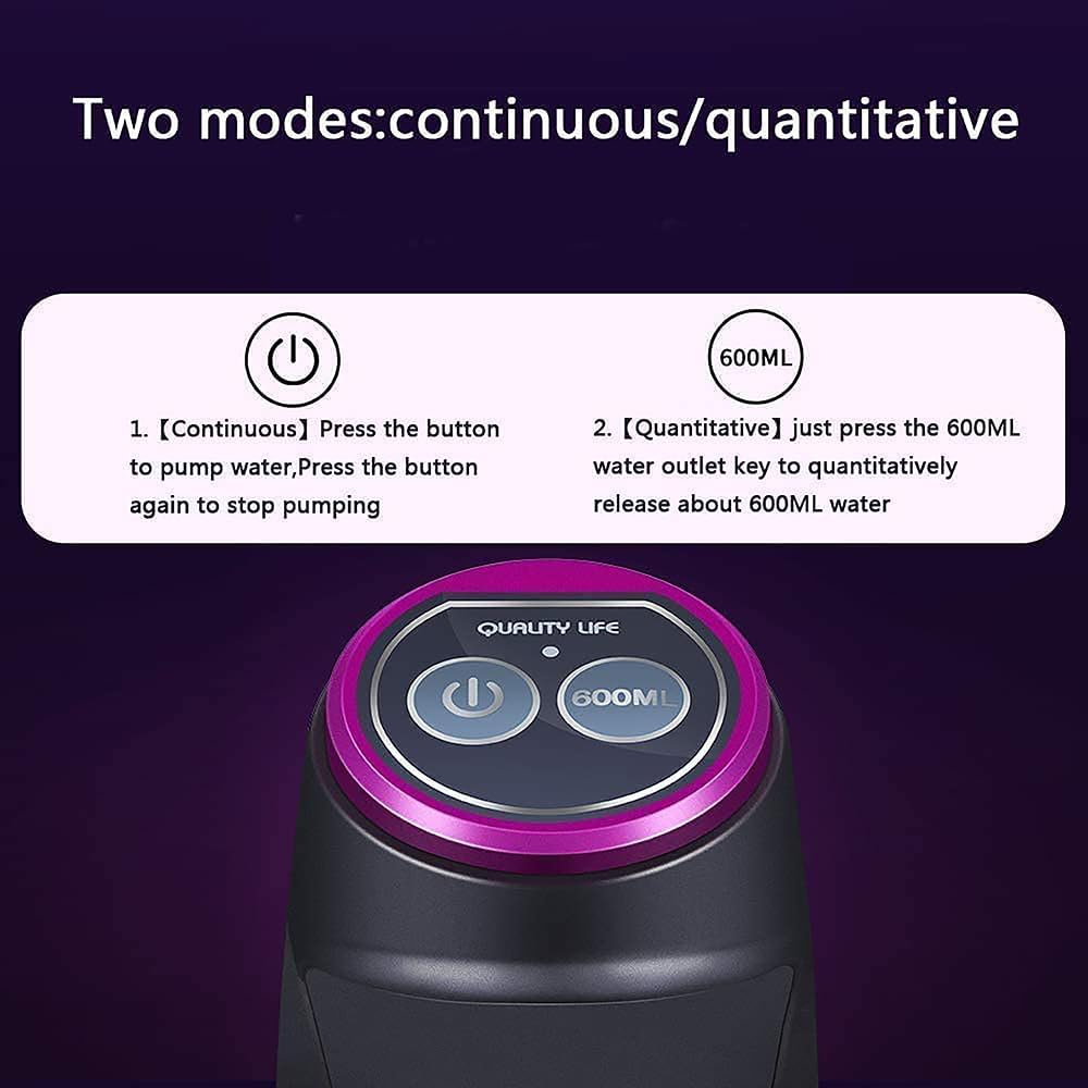 shows two modes that ClassicFlow water dispenser have